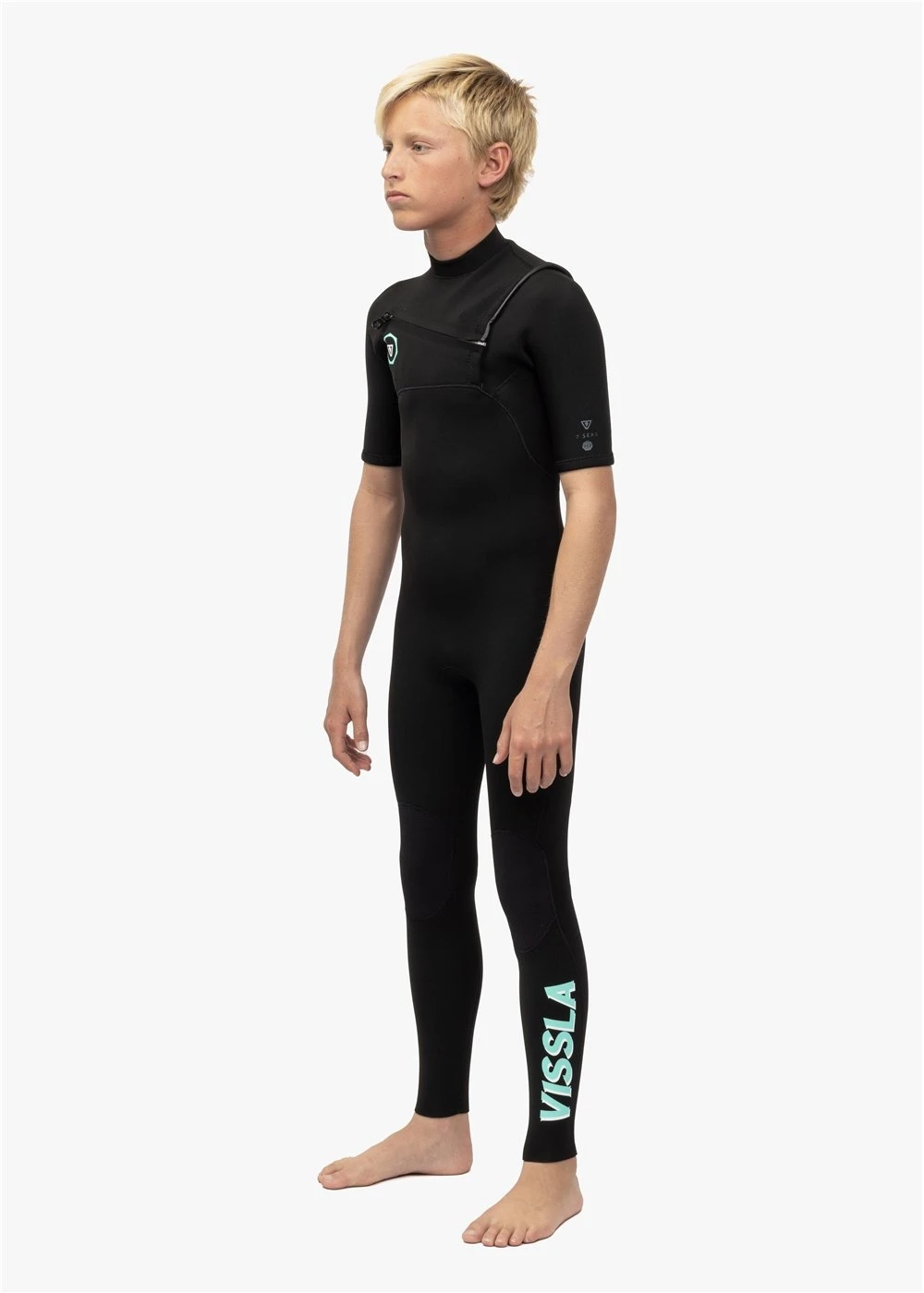 Vissla 7 Seas Boys 2-2 Ss Full Wetsuit 7 Vissla 7 Seas Boys 2-2 Ss Full Wetsuit - Image 5