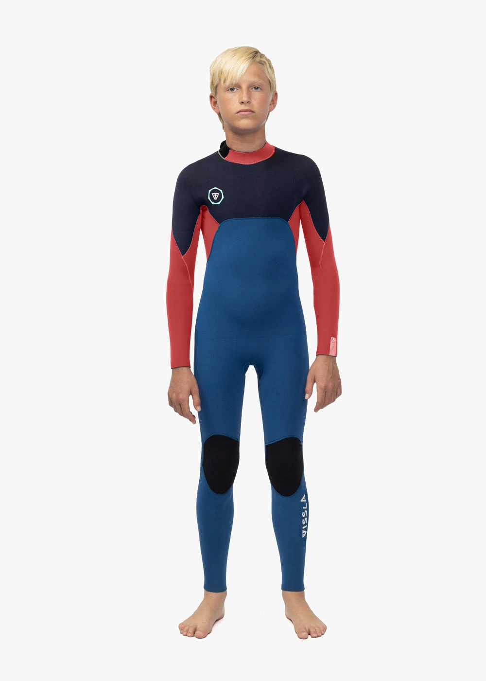Vissla 7 Seas Boys 4-3 Full Back Zip Wetsuit 3 Vissla 7 Seas Boys 4-3 Full Back Zip Wetsuit