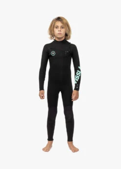 Vissla 7 Seas Boys 4-3 Full Chest Zip Wetsuit