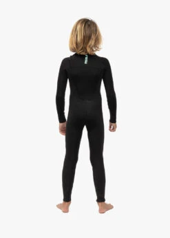 Vissla 7 Seas Boys 4-3 Full Chest Zip Wetsuit -Vissla Store BW43Y7FC BLK 5
