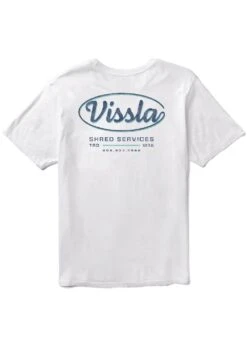 Vissla Store 21 Vissla Shred Services Premium Organic Pocket Tee