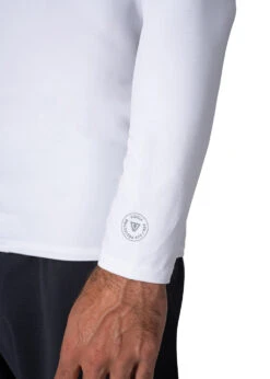 Vissla Warm Seas Eco Hooded Long Sleeve Rash Guard -Vissla Store ML04YWSE WHT 7