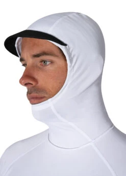 Vissla Warm Seas Eco Hooded Long Sleeve Rash Guard -Vissla Store ML04YWSE WHT 8