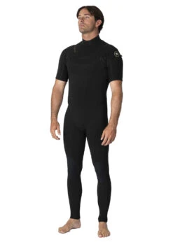 Vissla New Seas 2-2 Short Sleeve Full U - Zip Wetsuit -Vissla Store MW227NSS 3