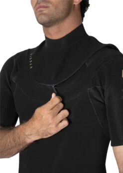Vissla New Seas 2-2 Short Sleeve Full U - Zip Wetsuit -Vissla Store MW227NSS 5