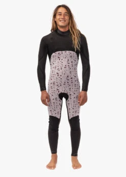 Vissla 7 Seas 4-3 Full Chest Zip Wetsuit - No Logos -Vissla Store MW32Q7FC COV 9