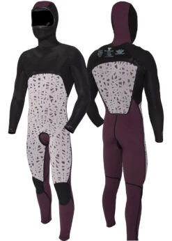 Vissla 7 Seas 4-3 Full Hooded Chest Zip Wetsuit -Vissla Store MW43Y7HC 2