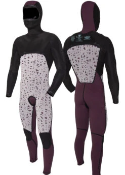 Vissla 7 Seas 5-4-3 Full Hooded Chest Zip Wetsuit -Vissla Store MW54Y7HC 2