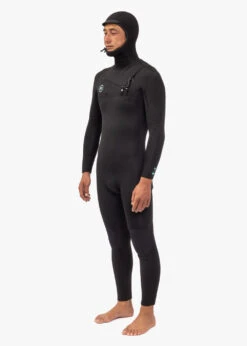 Vissla 7 Seas 5-4-3 Full Hooded Chest Zip Wetsuit -Vissla Store MW54Y7HC BLK 8 a9d93934 a711 4d5e a4c5 cbd9dbb262b0