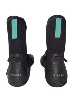 Vissla High Seas II 5MM Split Toe Wetsuit Bootie -Vissla Store MWB5YHB2 BLK 3